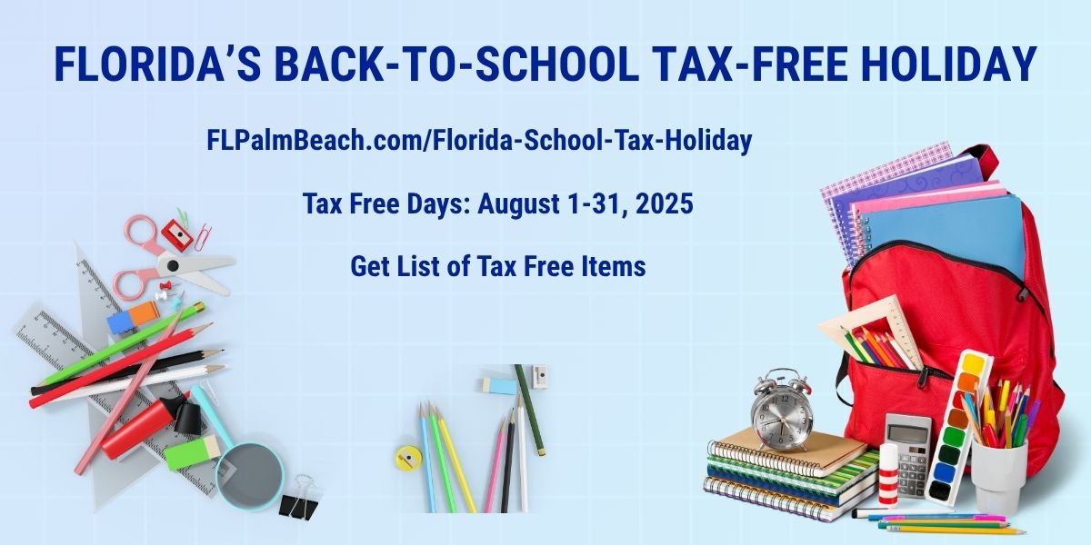 Back to School Tax Free Holiday Image