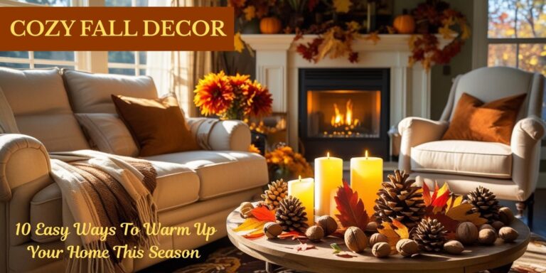 Cozy Fall Decor: 10 Easy Ways to Warm Up Your Home This Season Cozy Fall Decor Image