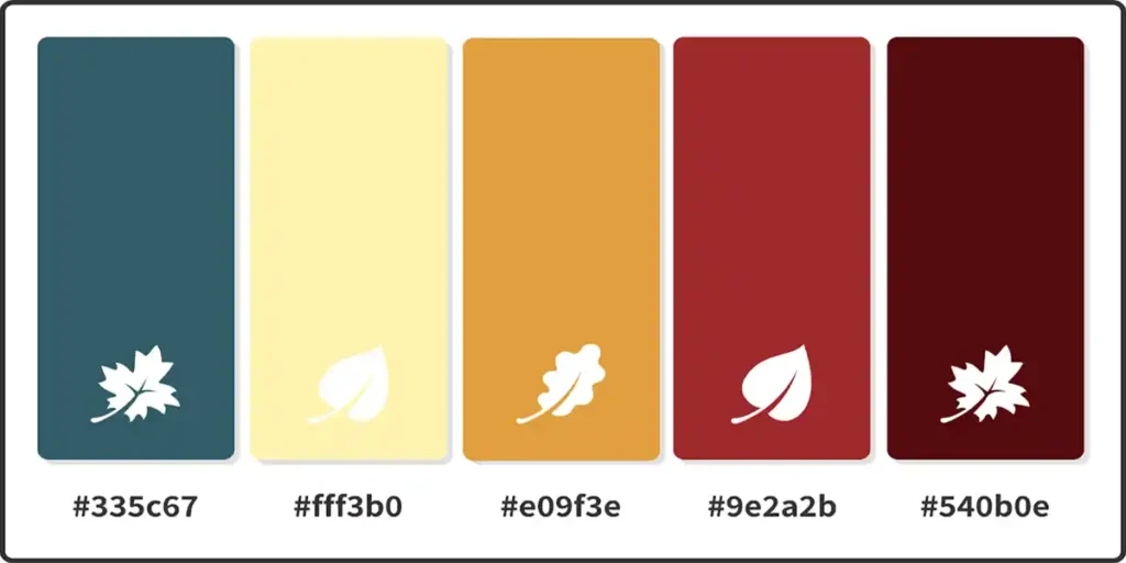 Cozy Fall Decor: 10 Easy Ways to Warm Up Your Home This Season Cozy Fall Decor Color Palette-1 Image