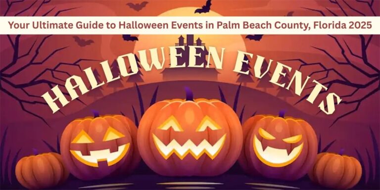 Your Ultimate Guide to Halloween Events in Palm Beach County 2025 Halloween Events Palm Beach County Pumpkins Reds Orange Colors