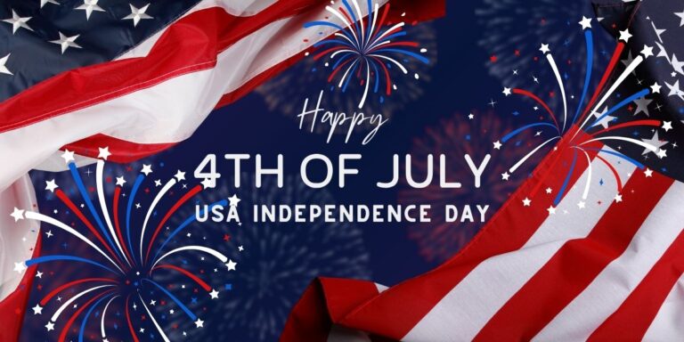 July 4th Independence Day Celebrations Happy 4th of July Fireworks Flags