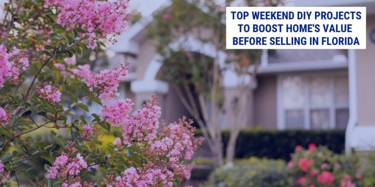 10 Weekend DIY Projects to Boost Your Home's Value in South Florida (Before Selling) Top Weekend DIY Projects Pink Flowering Bush